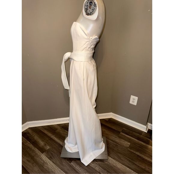 A.L.C. Elsie Strapless Jumpsuit US 8 $650 - Picture 10 of 12